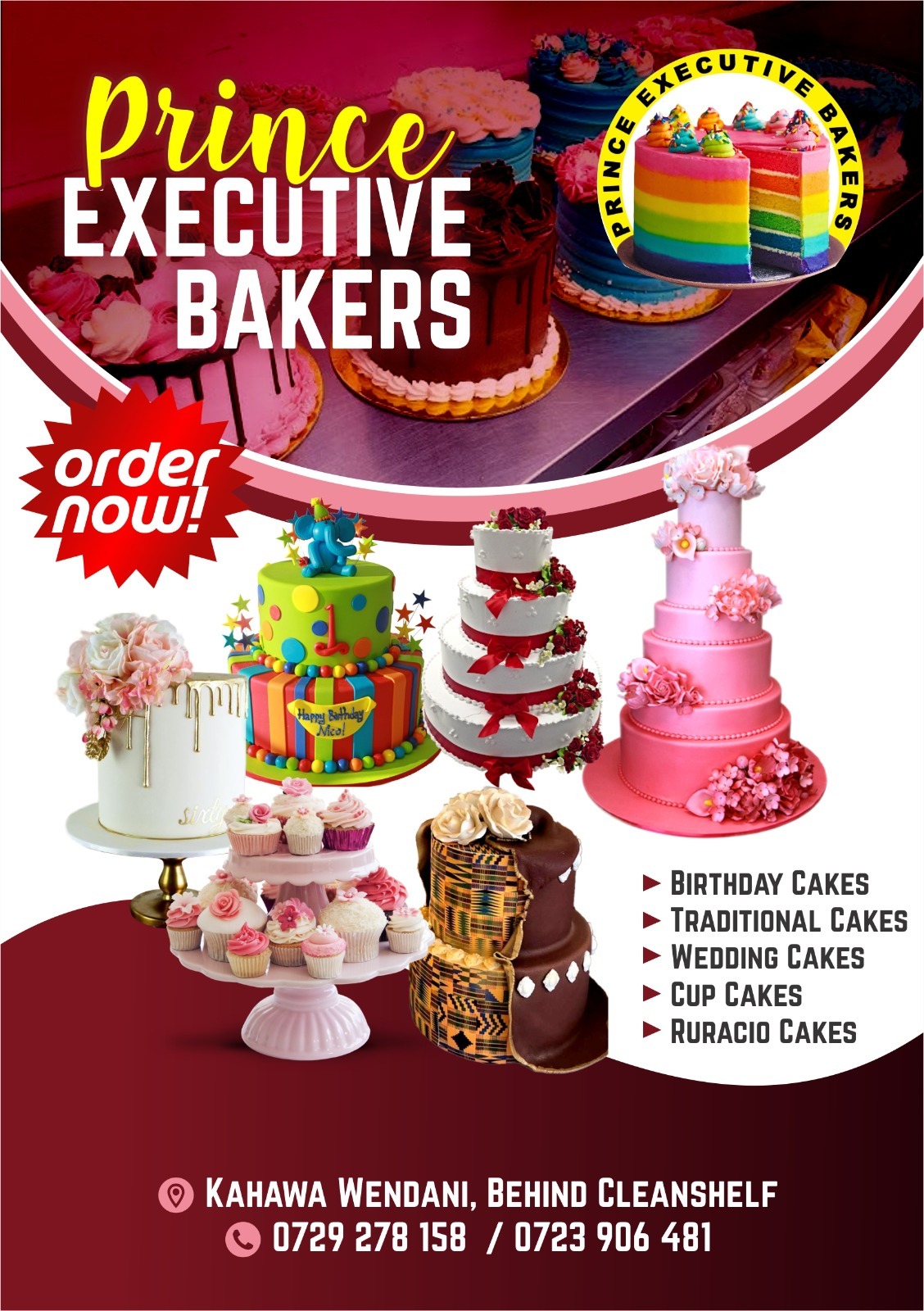 PRINCE EXECUTIVE CAKES